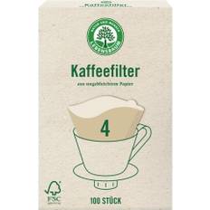 Lebensbaum Kaffeefilter Ubleget 4 x 100 stk