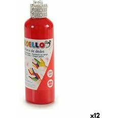 Pinturas de dedos Pincello Finger Paint Orange 12x200ml