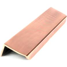 Cabinet Handles From The Anvil 51222 Polished Bronze 200mm Moore Edge Pull