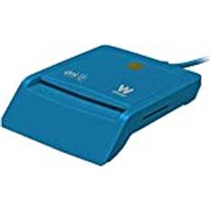 Woxter Elektronische ID Reader Blau Combo elektronische ID-Leser, ID 3.0, SD Cards, MMC, MS, MSPro, XD, Micro SD, etc Kompatibel mit PC und MAC