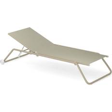 Emu Transat Inclinable À Roulettes Snooze Beige
