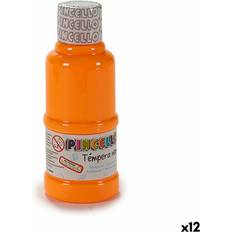 Water Colours on sale Pincello Tempera Neon Oransje 120 ml 12 enheter