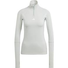 Silver Jumpers adidas Techfit Cold.rdy Jacket Grey Woman