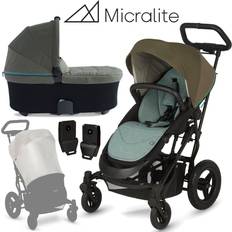 Micralite Silvercross Smartfold Baby Carrycot Sun