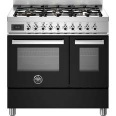 Bertazzoni Gaskomfurer Bertazzoni PRO96L2ENET Sort