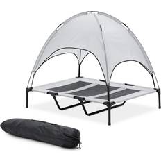 Wiesenfield bed with roof 122.5 91.5 pet tent pet lounger