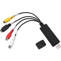 Northix Adapteri USB RCA lle ja S-Videolle