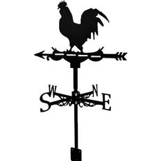 Metal Fire Pits & Fire Baskets Quickdraw Metal Cockerel Weather Vane For The Garden Fence & Shed