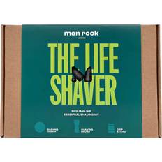 Noir Ensembles de rasage Men Rock The Life Shaver Sicilian Lime Essential Shaving Kit