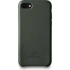 Woolnut Leder Hülle Case für iPhone SE Grün