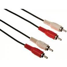 Sinox Sinox Phono kabel. 5m. Sort