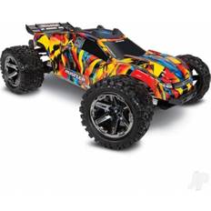 Traxxas rustler Traxxas Rustler 4x4 VXL Solar Flare TRX67076-4-SLRF