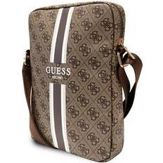 Guess Datorväskor Guess Tablet Fodral 10'' 4G Stripes Brun