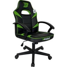 Green Gaming Chairs BraZen Valor Mid Back PC Gaming Chair Green