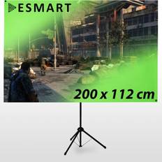 Studio & Beleuchtung eSmart x-type ultralightweight greenscreen 200 x 112 cm 90"