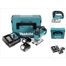Makita Stichsägen Makita djv 182 rmj akku stichsäge 18v brushless 2x 4ah akku lader