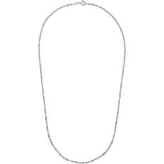 Grace Halsband Grace Silverhalsband Singaporekedja, 2mm