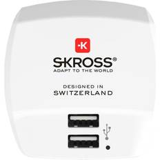 Skross USB Charger UK 2x Type A