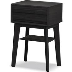 Jensen Eicon Natbord Sort Sengebord