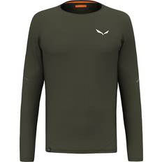 Herren - Lang T-Shirts Salewa Herren Pedroc Dry Longsleeve oliv