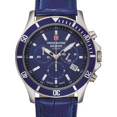 Swiss Alpine Military Leather Watch