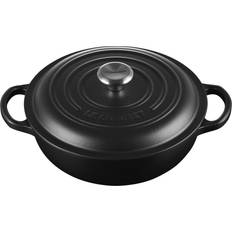 Le creuset 22 cm gryde Le Creuset Signatur med låg 22cm