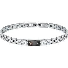 Acier Inoxydable Bracelets Maserati Gourmette homme JM221ATY04 Argent