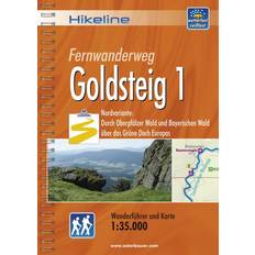 Fernwanderweg Goldsteig 1 Durch Oberpfälzer Wald Bog Spiralryg Tysk
