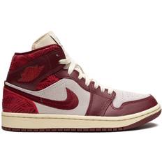 Air jordan 1 mid se Nike Air Jordan 1 Mid SE W - Team Red/Sail/Muslin/University Red