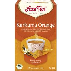 Yogi Tea Økologisk Gurkemeje Appelsin 34 g 17stk