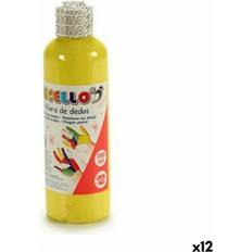 Gula Fingerfärger Pincello Fingerfärg 200 ml Gul 12 antal