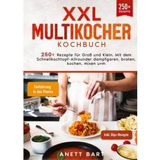 Multikocher XXL Multikocher Kochbuch: 250+ Rezepte Schnellkochtopf-Allrounder dampfgaren, Inbunden