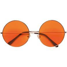 Décadas Accesorios Horror-Shop Orange 70er Sonnenbrille