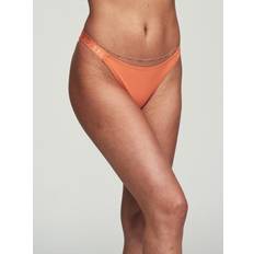 Frank Dandy Badetøj Frank Dandy Logo High Rise Bikini Bottom - Orange