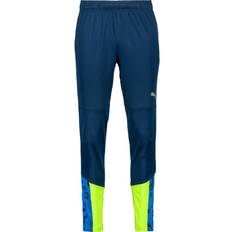 Football - Vert Pantalons Puma Pantalon De Survêtement Individual Cup - Persian Blue