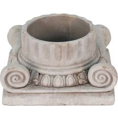 Krukker, Planter & Dyrkning Clayre & Eef Bloempot 21 x 21 x 11 cm Grijs Steen