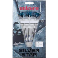 Unicorn Silver Star Gary Anderson Steel Darts 23g