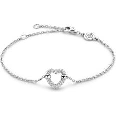 Ti Sento Armband Ti Sento silver hjärtarmband 23017ZI/M