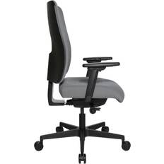 Kunststoff Bürostühle Topstar Sitness Light Grey Bürostuhl 127cm