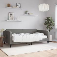 Møbler vidaXL Daybed with Mattress Dark Grey Sofa 3 personers