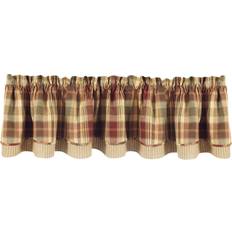 Park Designs Saffron curtain valance layered
