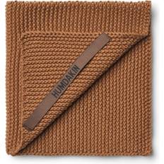 Braun Geschirrtücher Humdakin Spültuch Knitted tobacco Geschirrtuch Braun (28x50cm)