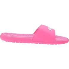 Puma Pink Slides Puma Cool Cat Slide - Knockout Pink/White