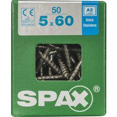 Materiales de construcción Spax T-Star Plus A2.5x60 mm 50 Piezas L-4197000500607