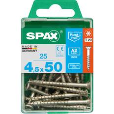 Materiales de construcción Spax - Paquete 25 Ud. Torn Inox T-Star Plus Torx 4.5 x 50 mm