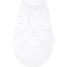 White Sleeping Bags HALO Sleep Swaddle Sure 100% Cotton Newborn Swaddle