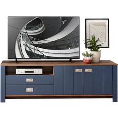 Innostyle MID.YOU LOWBOARD Blau Fernsehschrank