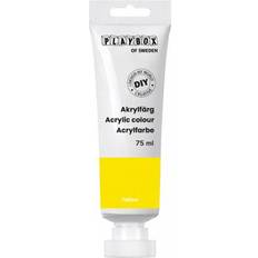 PlayBox Färger PlayBox Acrylic Colour Yellow 75ml