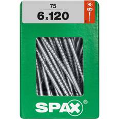 Materiales de construcción Spax Tirafondo Wirox Torx 6 x 120 mm Bicromatado