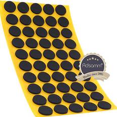 Stone Wool Insulation Adsamm 50 x Self-Adhesive Anti-Slip Pads 0.63 in 2.5 mm Thick